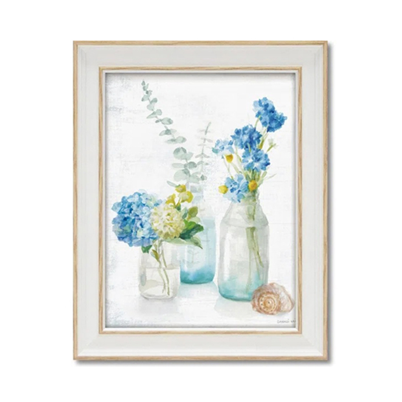 ユーパワー ミニゲル アートフレーム ダンフイ ナイ｢ビーチ コテージ フローラル3｣ DN-02504 1個（ご注文単位1個）【直送品】