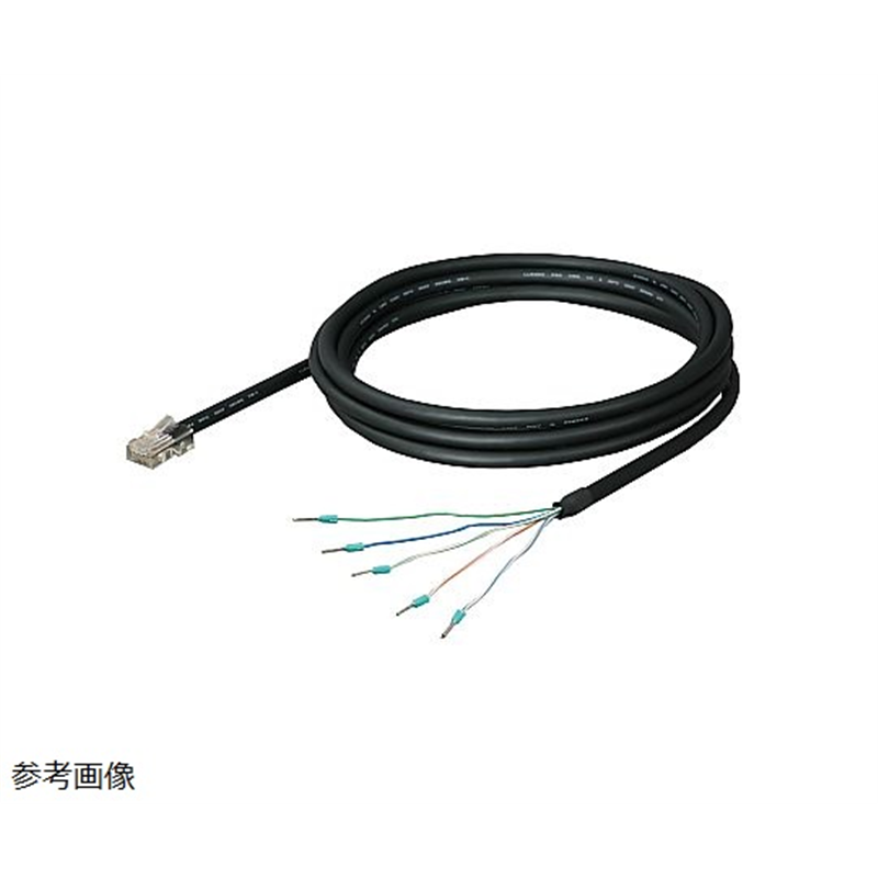 ダイヤトレンド 分配器⇔三菱CPU/三菱インバータ用 RS-485ケーブル 機器側棒圧着端子接続 1m D4CAB-HV-A(1M) 1本(ご注文単位1本)【直送品】