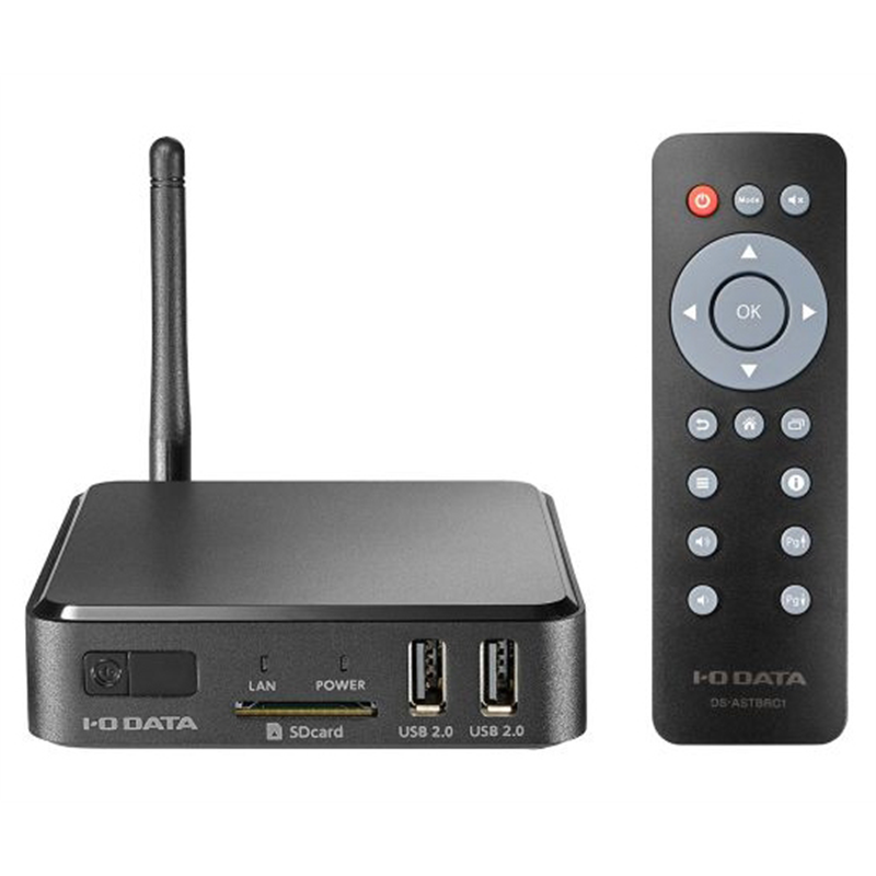 アイ・オー・データ機器 Android OS搭載STB DS-ASTB1A 1個(ご注文単位1個)【直送品】