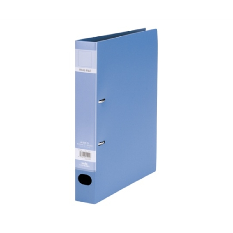 セキセイ セディア ロックリングファイル ブルー F-532-10 1冊(ご注文単位1冊)【直送品】