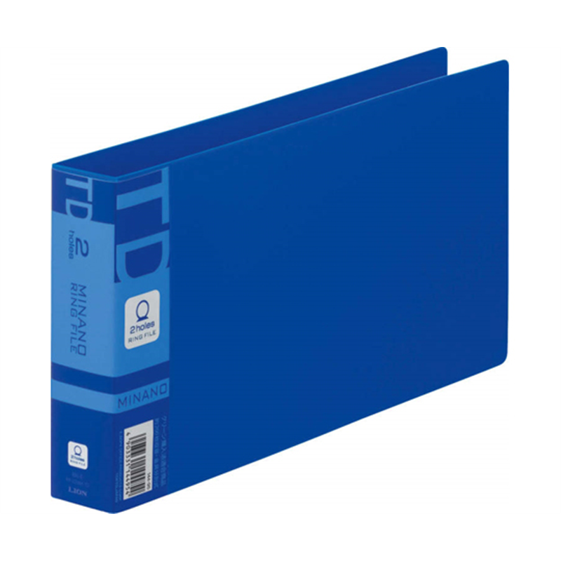 ライオン事務器 リングF ミナノ ブルー RF-228M-TD 1冊(ご注文単位1冊)【直送品】