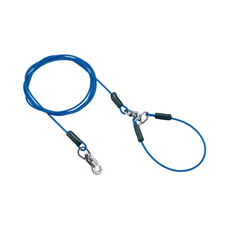 ペティオ タフギア ロングワイヤーチェーンプラス φ4.5mm×317cm ブルー W24603 1本（ご注文単位1本）【直送品】