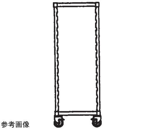 CAMBRO(キャンブロ) キャンブロ カムシェルビングR エレメンツシリーズ 可動式用ポストキット(キャスター付)460×1778mm EMPK1870 1セット（ご注文単位1セット）【直送品】