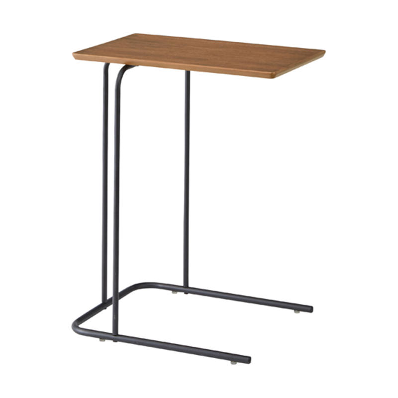 東谷 アーロン サイドテーブル ブラウン END-222BR 1個（ご注文単位1個）【直送品】