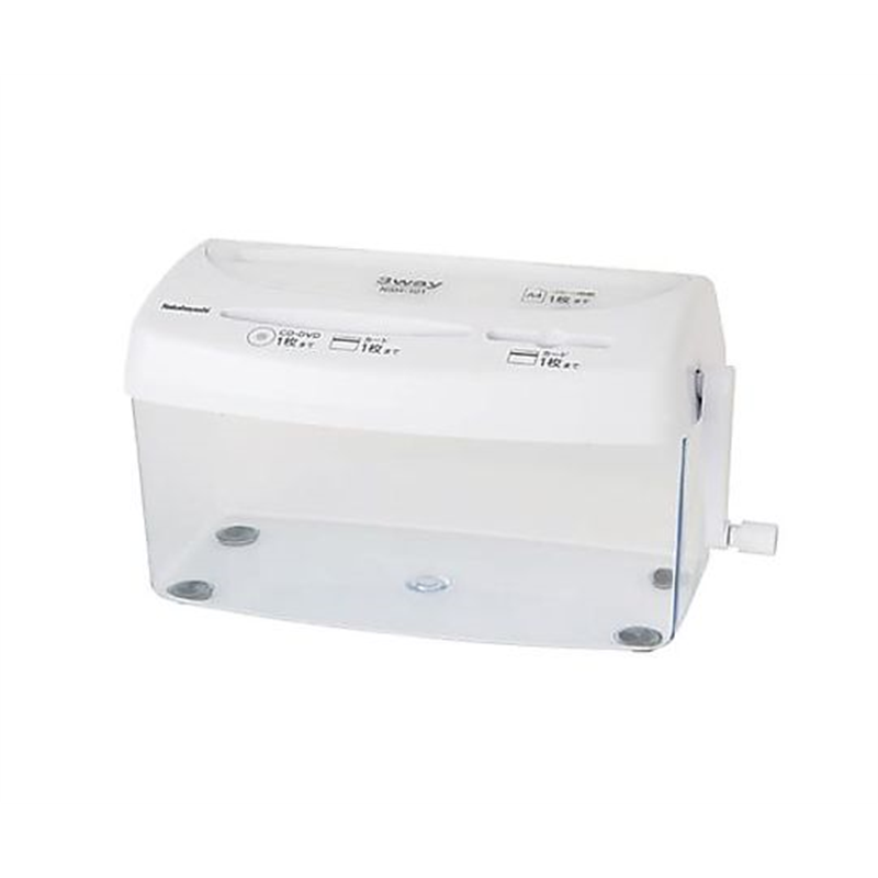 ナカバヤシ 293x144x178mm/3.3L 3WAYハンドシュレッダー EA763ZD-6 1個(ご注文単位1個)【直送品】