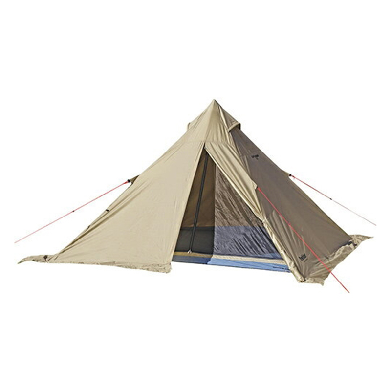 CAPTAIN　STAG トレッカー ワンポールテント レクタ270UV(カーキ) UA0062 1台（ご注文単位1台）【直送品】