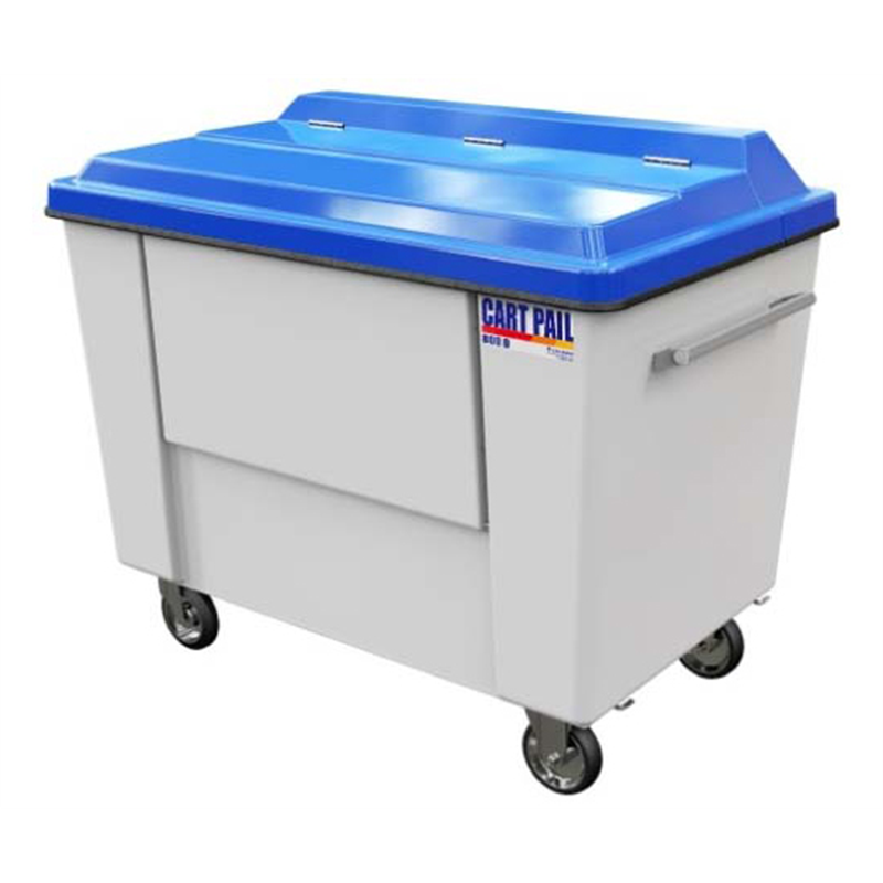 カイスイマレン 集積搬送カート カートペール 蓋付き仕様 1300×750×1110mm CP620D/フタツキ 1台(ご注文単位1台)【直送品】