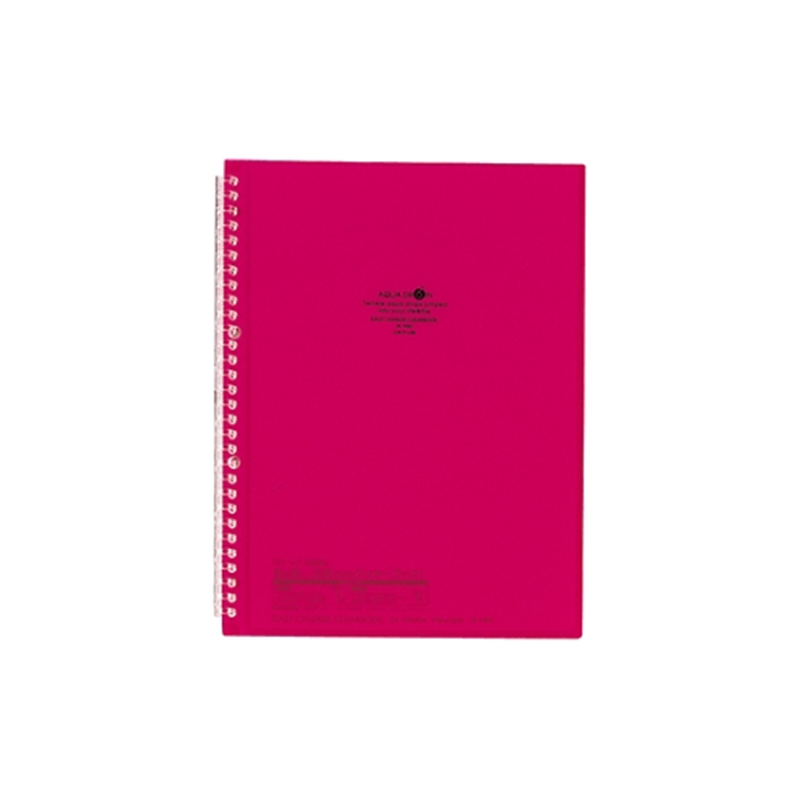 LIHITLAB AQUA DROPs イージーチェンジ・クリヤーブック 3赤 N-1482 N1482-3 1冊(ご注文単位1冊)【直送品】