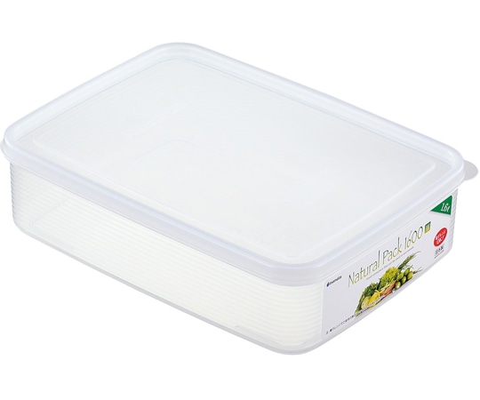 イノマタ化学 ナチュラルパック 1600ワイド クリアー #1859 1個（ご注文単位1個）【直送品】