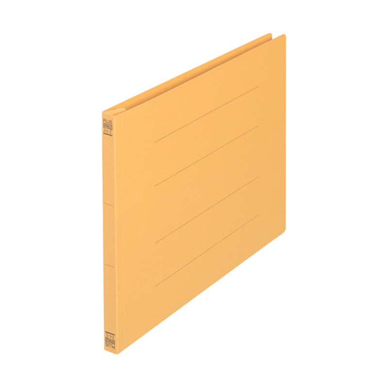 プラス フラットファイル 横型 A4-E イエロー NO.022N YL 1冊(ご注文単位1冊)【直送品】