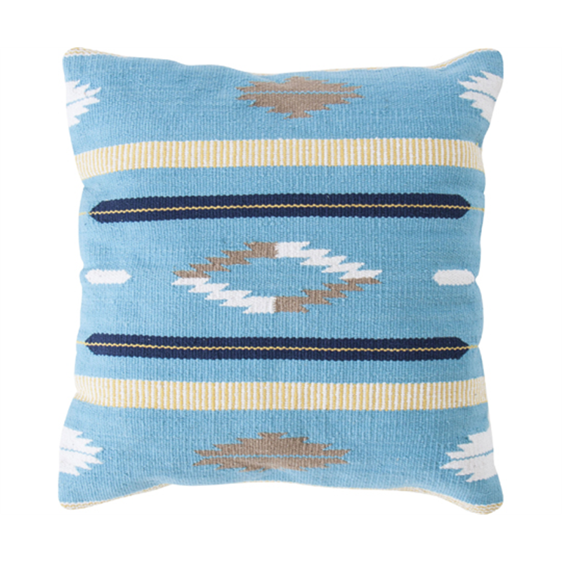 東谷 クッション ブルー TTC-340A 1個（ご注文単位1個）【直送品】