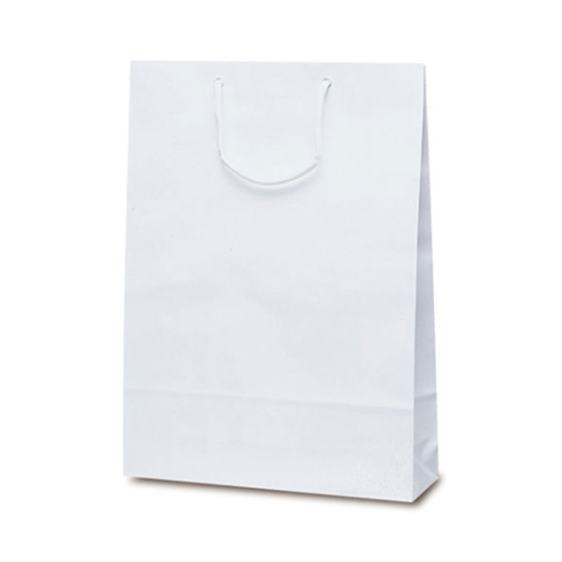 ベルベ 紙袋 エクセルバッグ ホワイト 50枚 1100 1ケース（ご注文単位1ケース）【直送品】