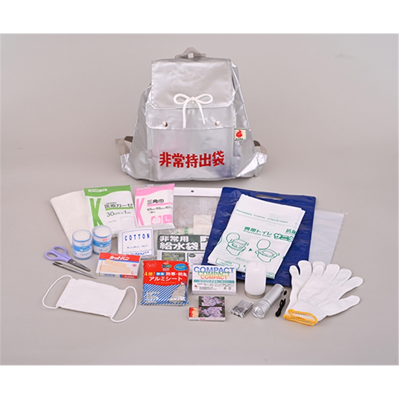 丸藤 防災士の選んだ避難19点セット 1ケース(8セット入) 90894 1ケース(ご注文単位1ケース)【直送品】