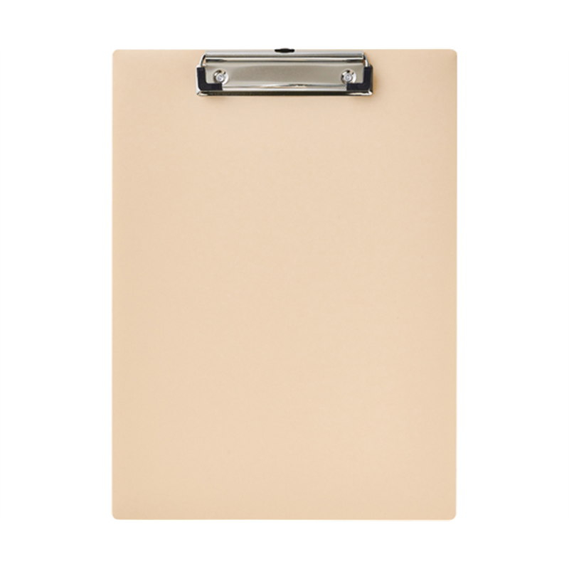 LIHITLAB 軽量クリップボード 抗菌 A4E型 ベージュ A2990-16 1枚(ご注文単位1枚)【直送品】