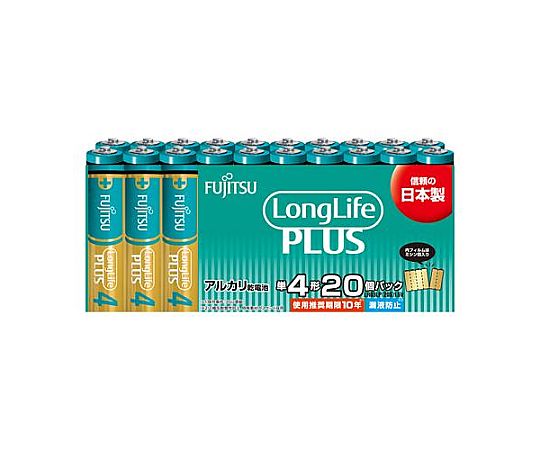 アズワン [単4x 20本] 乾電池(アルカリ) EA758YA-64DB 1パック(ご注文単位1パック)【直送品】