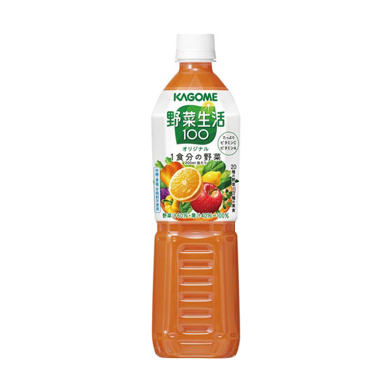 カゴメ 野菜生活100 オリジナル 720mL 15本 143148 1ケース※軽（ご注文単位1ケース）【直送品】