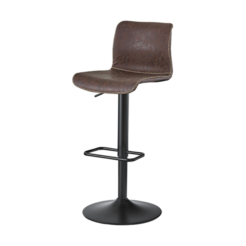 東谷 カウンターチェア ブラウン PC-254BR 1個（ご注文単位1個）【直送品】