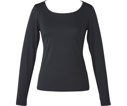 カーシーカシマ ENJOYNoir 長袖プルオーバー ブラック LL EWT081 1枚（ご注文単位1枚）【直送品】