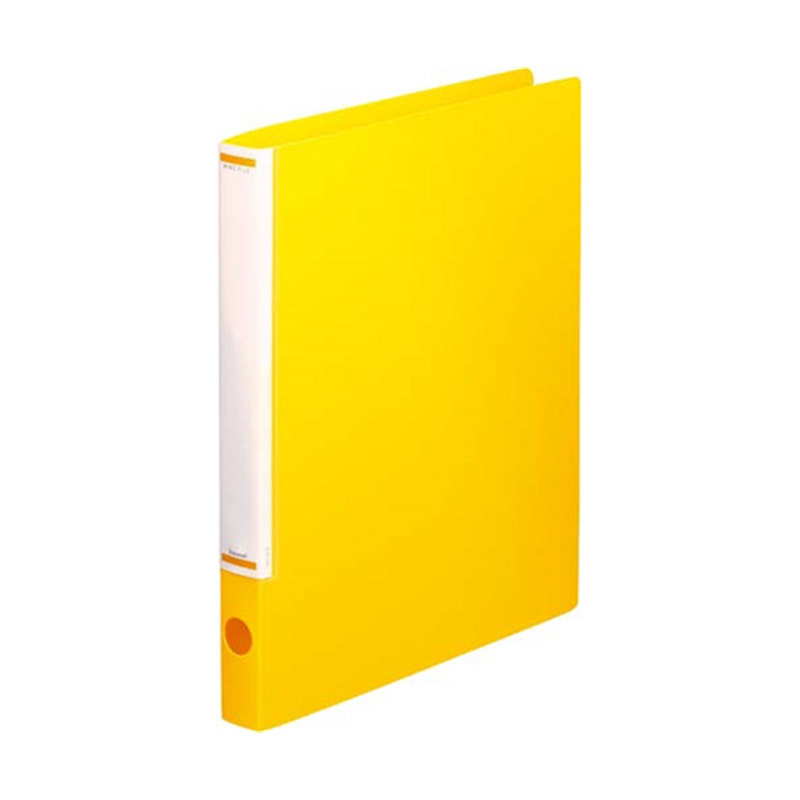 カウネット マニュアルリングF 背幅32mm A4縦 黄 4228-0392 1冊(ご注文単位1冊)【直送品】