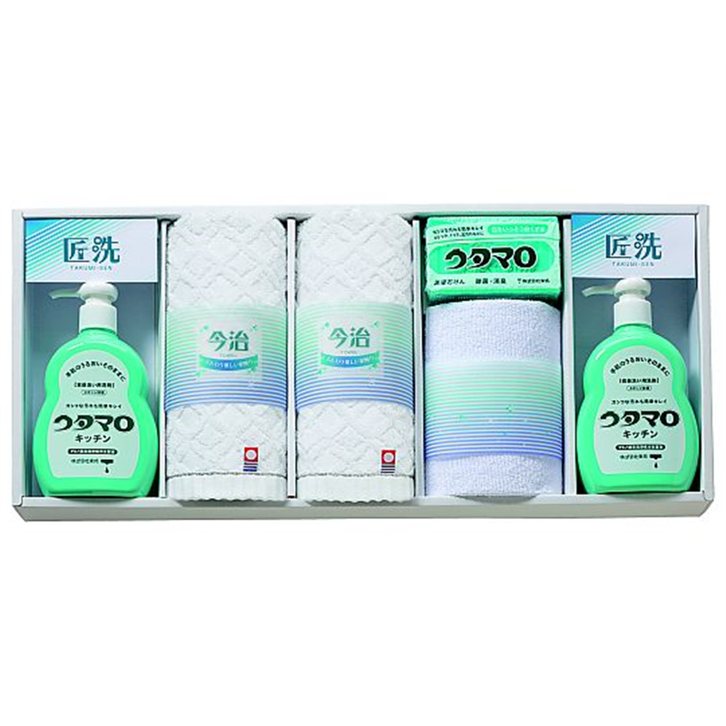 アズワン 匠洗 石鹸・キッチン洗剤ギフト UTA-305A 1セット(ご注文単位1セット)【直送品】