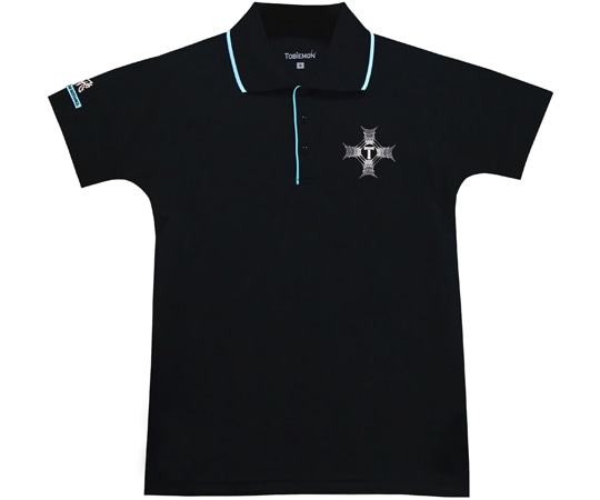TOBIEMON 機能性ポロシャツ 男性用 ブラック S 10枚セット TBPOM-BK-S 1袋（ご注文単位1袋）【直送品】