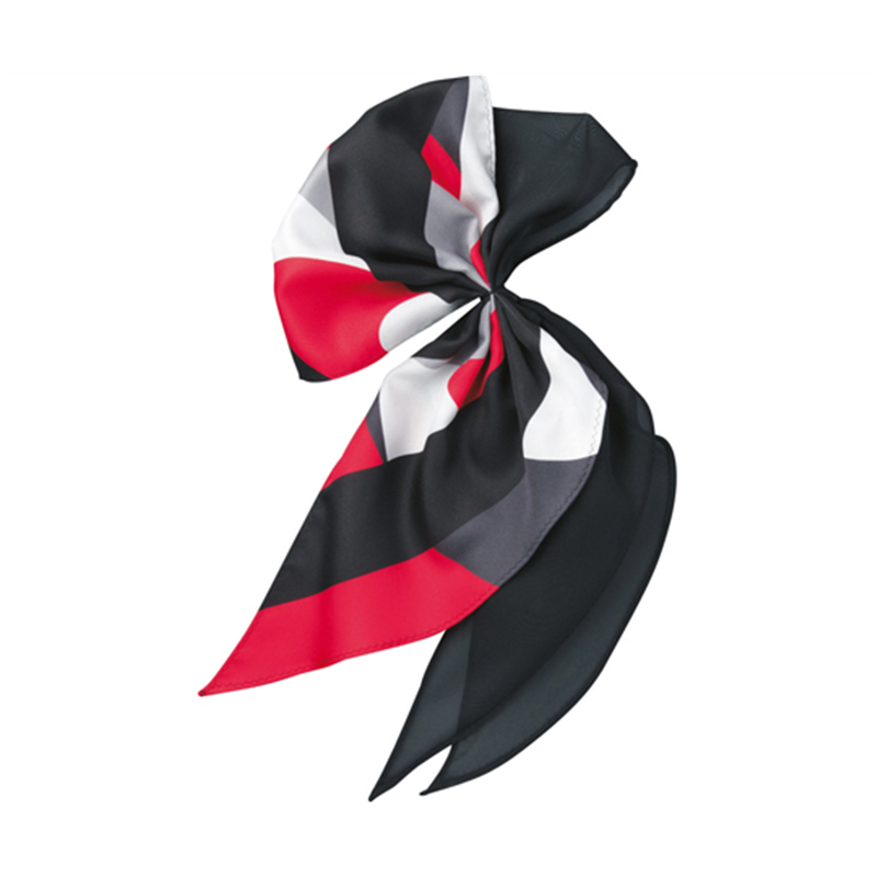 カーシーカシマ ENJOY スカーフ リボン レッド EAZ624 1枚（ご注文単位1枚）【直送品】