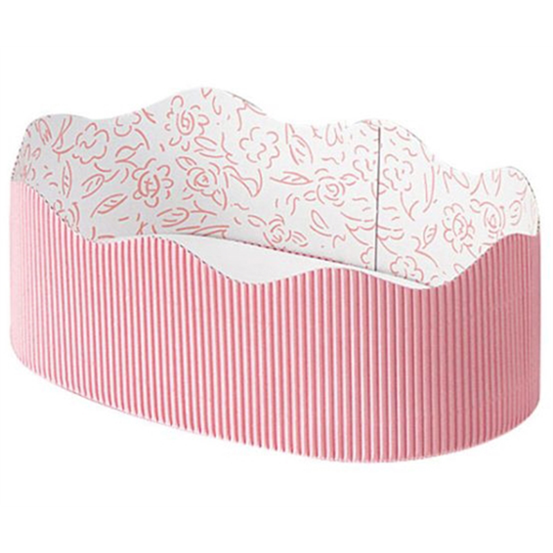 ヤマニパッケージ 贈答箱 ウェーブトレー ピンク OPP袋付 200枚 L-406A 1ケース（ご注文単位1ケース）【直送品】