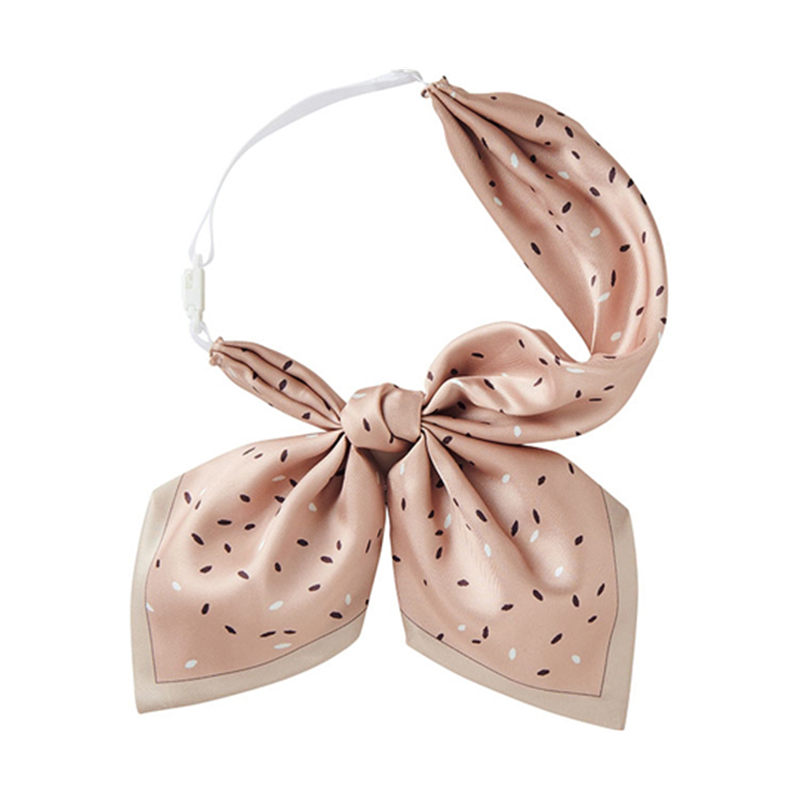 カーシーカシマ ENJOY スカーフ リボン 826-8 ピンクベージュ EAZ826 1枚（ご注文単位1枚）【直送品】