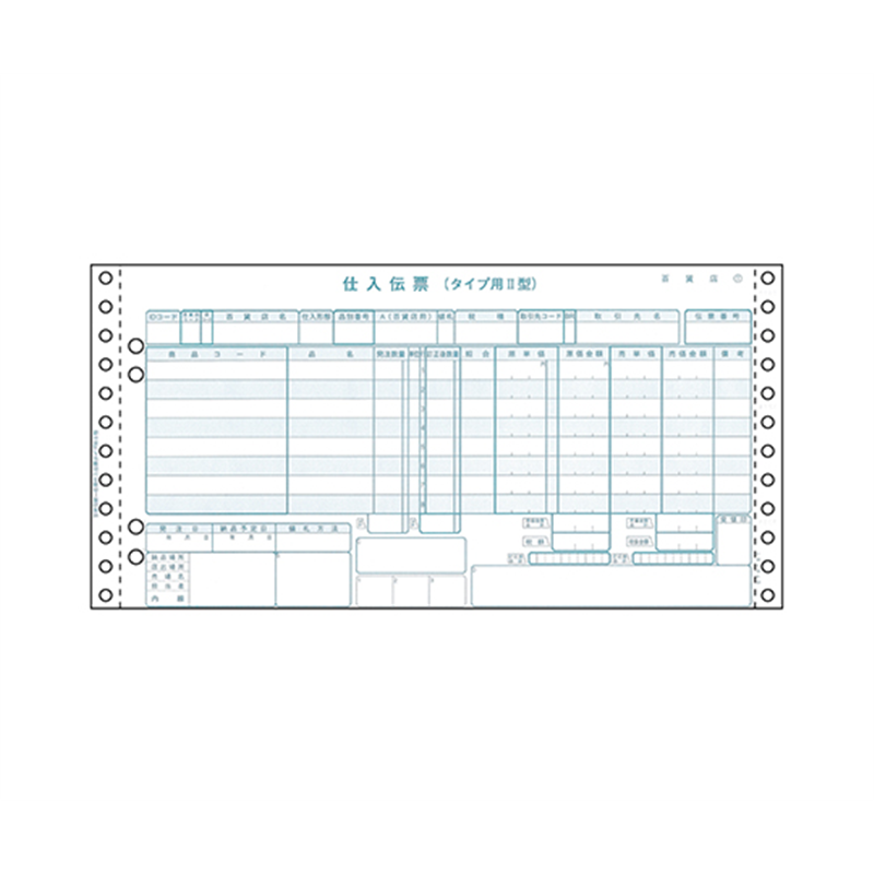 ヒサゴ 百貨店統一伝票(タイプ2型)1セット(1000枚入) BP1726 1セット(ご注文単位1セット)【直送品】