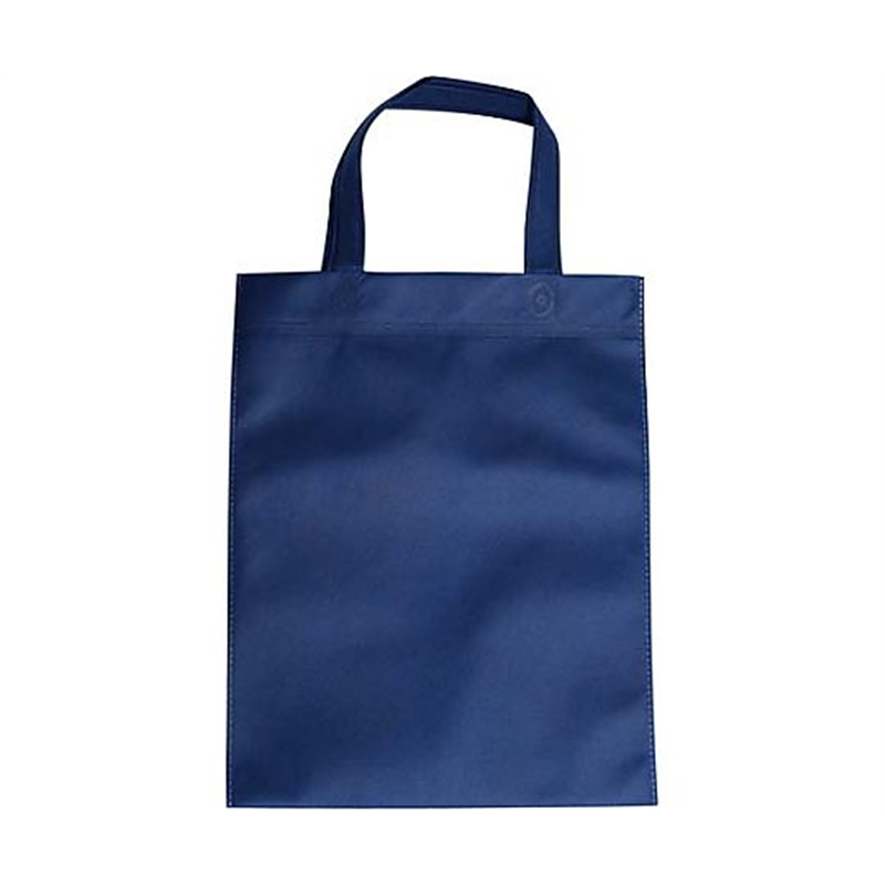 三和 不織布A4手提げバッグ ネイビー 10枚 KAW2735-37 1パック(ご注文単位1パック)【直送品】