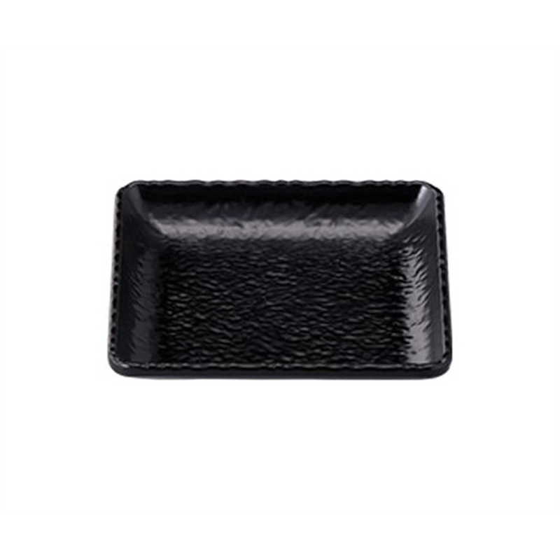 Daiwa 正角小皿 黒 MD-121-BK 1個(ご注文単位1個)【直送品】