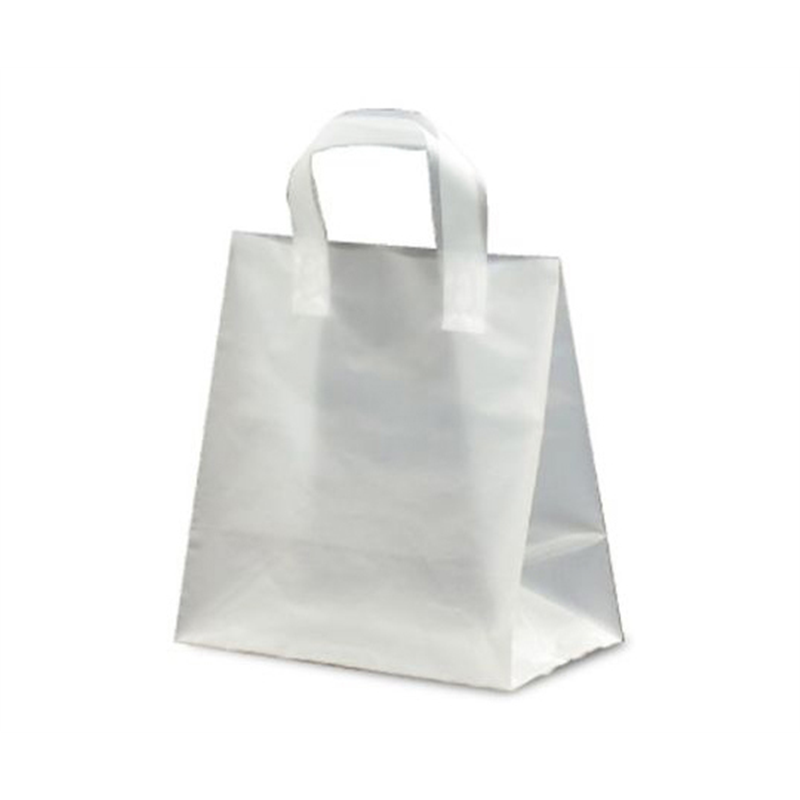 ベルベ ポリ手提げ ポリケーキバッグ 無地 M 400枚 9015 1ケース（ご注文単位1ケース）【直送品】