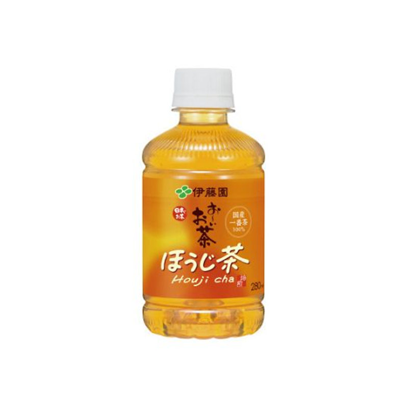 伊藤園 おーいお茶 ほうじ茶 280mL 24本 63018 1ケース※軽（ご注文単位1ケース）【直送品】