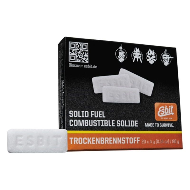 エスビット 固形燃料スタンダード4g×20 ES10220000 1個（ご注文単位1個）【直送品】