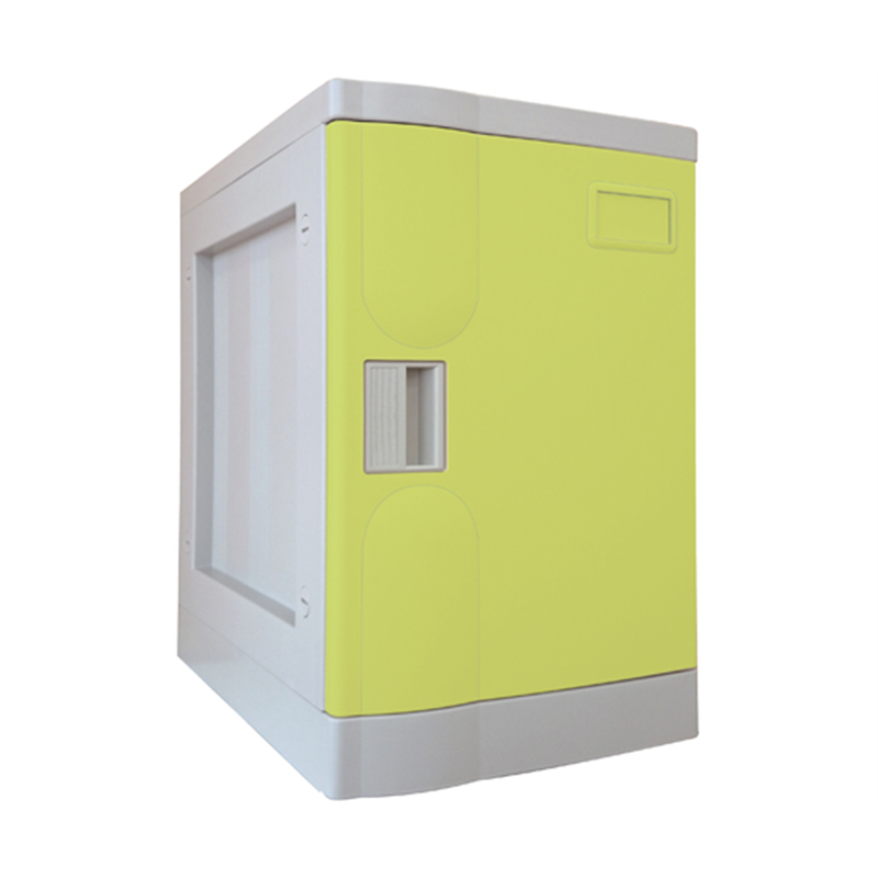 宮成製作所 プラボックス Mサイズ イエロー 鍵なし ベース付 PB-KMY1 1台(ご注文単位1台)【直送品】