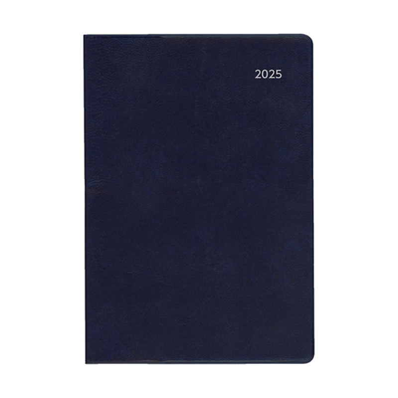 ダイゴー 2025 アポイント 文字大 A6 1Mブロック 日曜始 ネイビー E8319(2025) 1冊(ご注文単位1冊)【直送品】