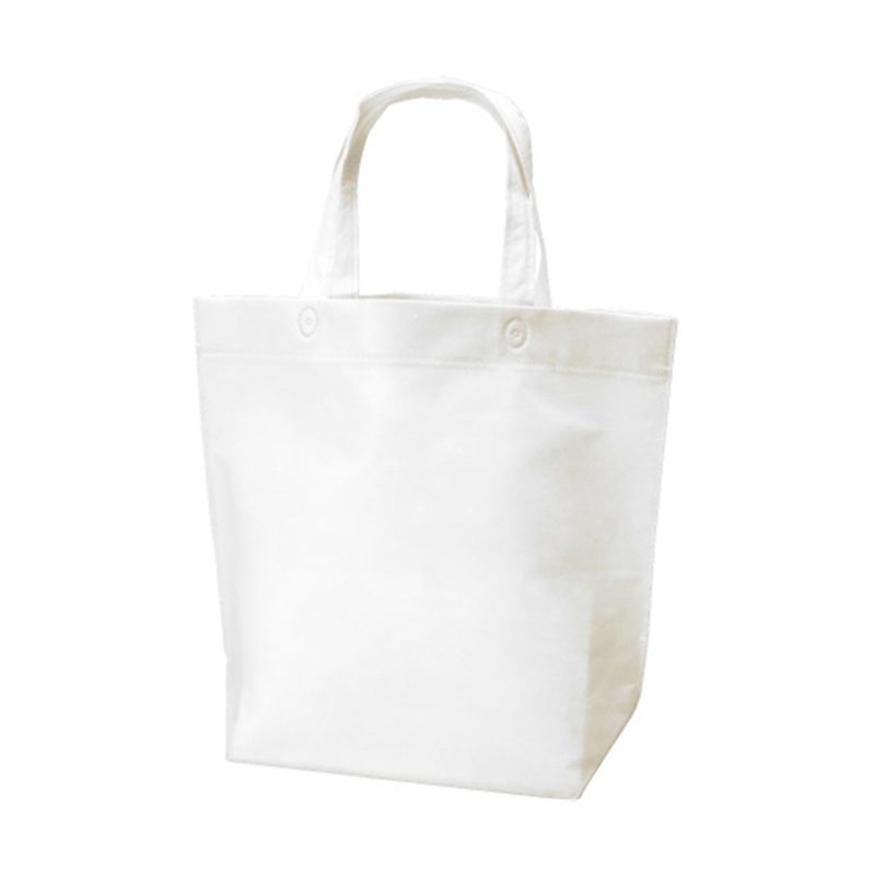 三和 不織布底マチ付バッグ(船底) 50枚入 ホワイト SW403512-1 1箱（ご注文単位1箱）【直送品】