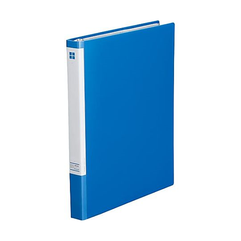 カウネット 名刺ファイル差替式A4縦 30穴300名 青 4248-1324 1冊(ご注文単位1冊)【直送品】