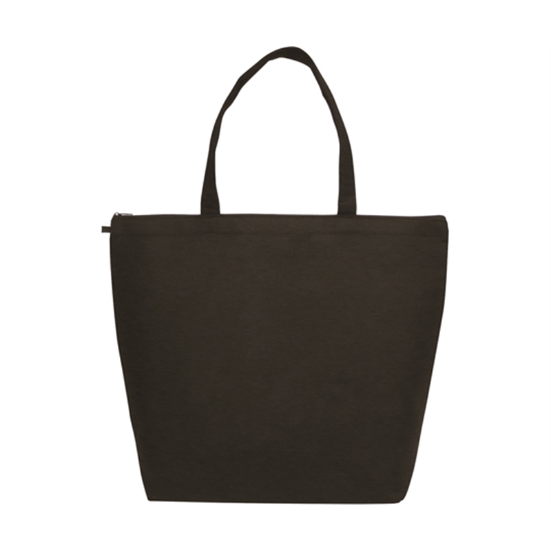 丸玉工業 フェルトバッグ トートL 50枚入 ブラック  1ケース(ご注文単位1ケース)【直送品】