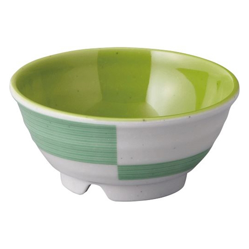 Daiwa 優飯碗 小(身)市松グリーン UB-100-IG 1個(ご注文単位1個)【直送品】