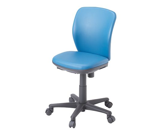 アイコ チェア[セミローバック] 肘なし ブルー OA-1005（VG1） 1個（ご注文単位1個）【直送品】