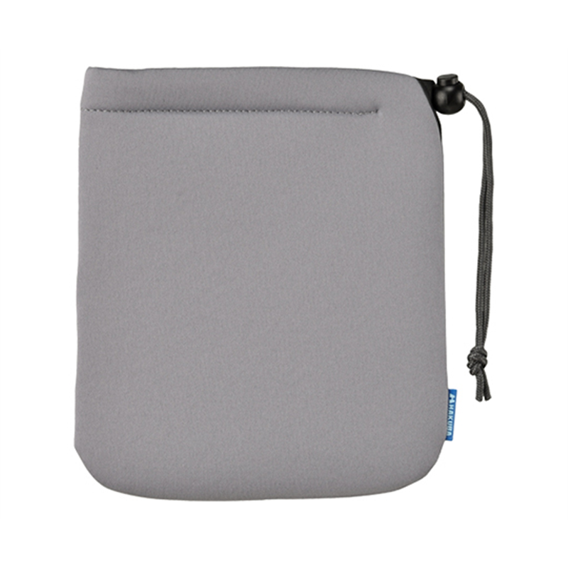 ハクバ写真産業 ソフトクッションポーチ L グレー KCS-36L 1個（ご注文単位1個）【直送品】