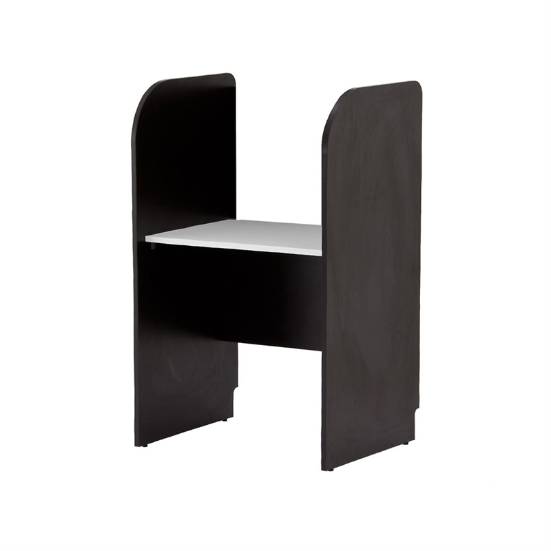 アール・エフ・ヤマカワ PCブースデスクⅡ 基本 W700 ダークⅡ Z-SHPCB2-70DB2 1台(ご注文単位1台)【直送品】