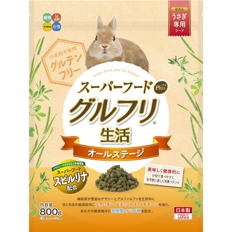 ハイペット グルフリ生活 オールステージ スーパーフードプラス 800g  1袋（ご注文単位1袋）【直送品】