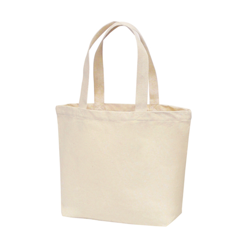 丸玉工業 厚手コットンバッグ トートMワイド(ナチュラル)100枚入  1ケース(ご注文単位1ケース)【直送品】