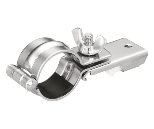 岡田装飾金物 D30パイプバンド付ブラケット 38Φ用 12Y47 1個(ご注文単位1個)【直送品】