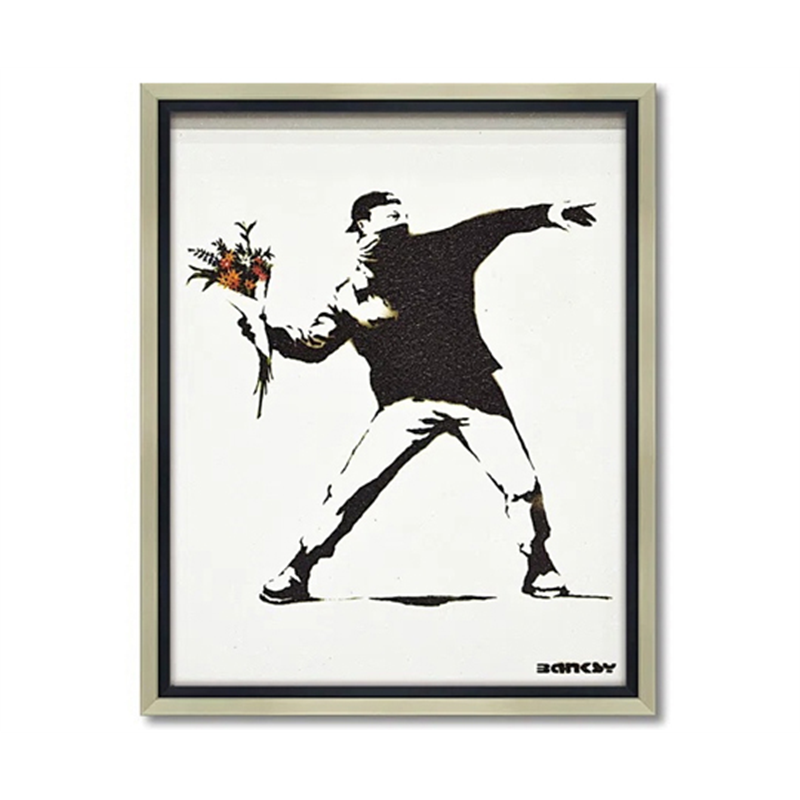 ユーパワー バンクシー｢フラワー ボンバー｣ BK-10007 1個（ご注文単位1個）【直送品】