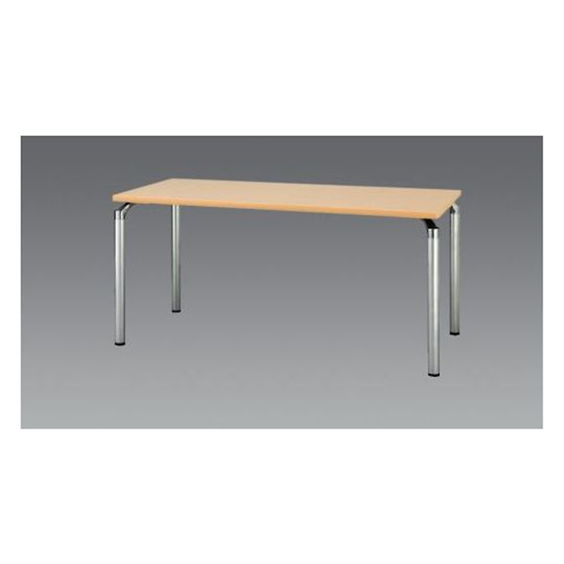 エスコ 1500x 900x700mm ミーティングテーブル(ナチュラル) EA954HC-613 1個(ご注文単位1個)【直送品】