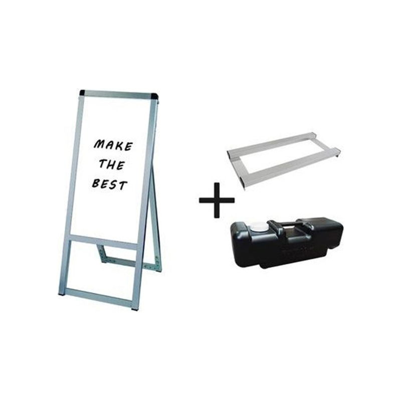常磐精工 バリウススタンド看板ホワイトボード 300×600片面 ウエイトアーム・水タンクセット VASKWB-300X600K-3SET 1個（ご注文単位1個）【直送品】