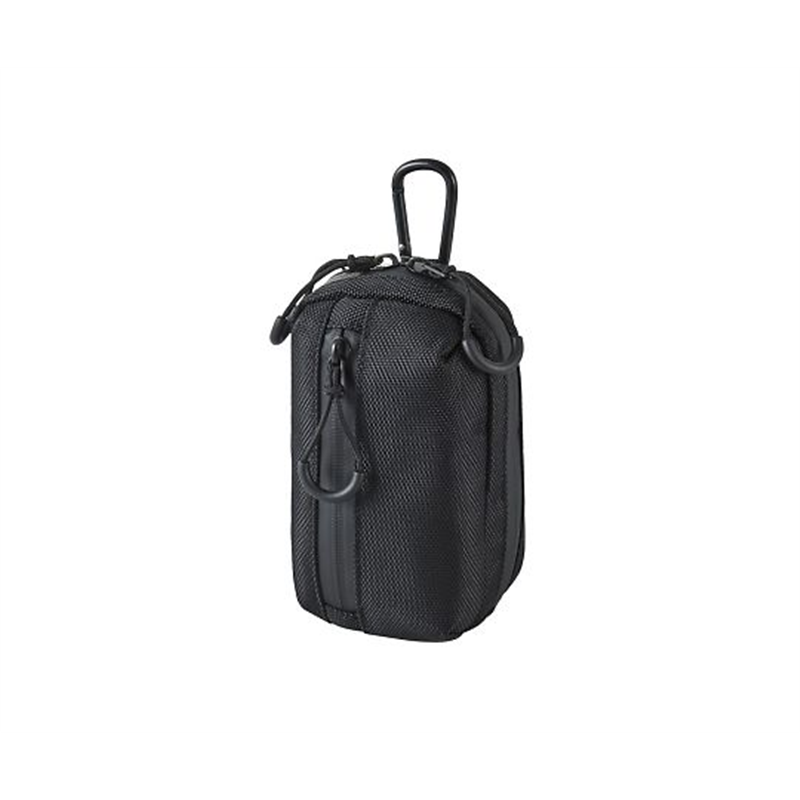 エレコム デジカメケース GRAPH GEAR コンパクトデジタルカメラケース 1気室 Mサイズ ブラック DGB-CP01MBK 1個（ご注文単位1個）【直送品】